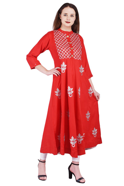 Chic Straight Indian Kurti for Women – Traditional Ethnic Wear Tunic, Perfect for Any Occasion