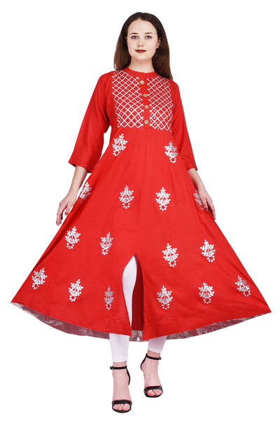 Chic Straight Indian Kurti for Women – Traditional Ethnic Wear Tunic, Perfect for Any Occasion