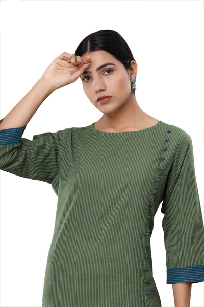 Trendy Straight Indian Kurti for Women – Traditional Ethnic Tunic for Any Occasion