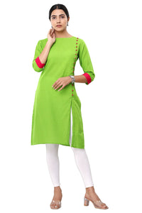 Stylish Straight Indian Kurti for Women - Trendy Ethnic Wear