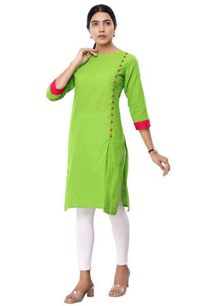 Stylish Straight Indian Kurti for Women - Trendy Ethnic Wear