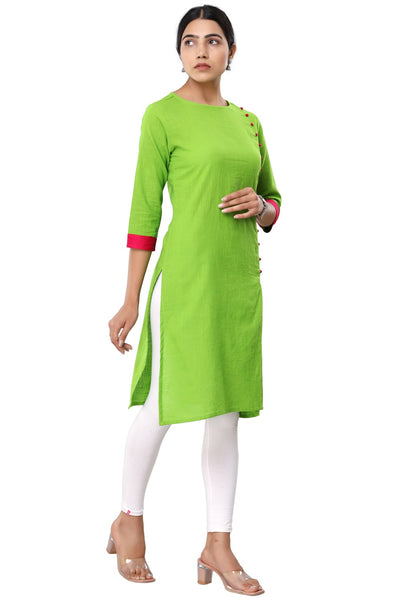 Stylish Straight Indian Kurti for Women - Trendy Ethnic Wear