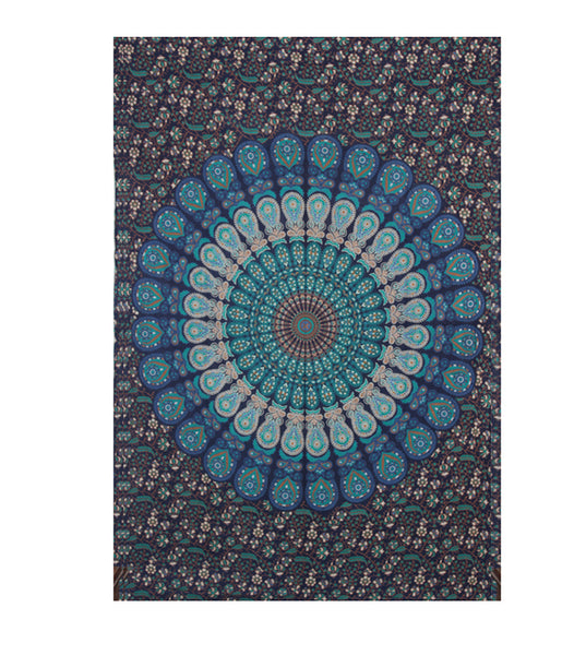 Indian Wall Hanging Mandala Tapestry Cotton Wall Art Décor